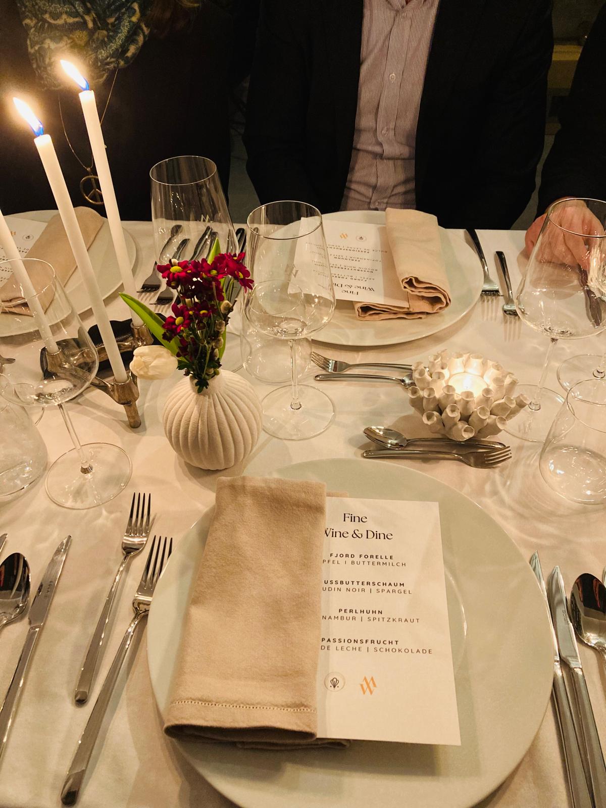 Fine Wine & Dine - Das Beste ist mir gerade gut genug