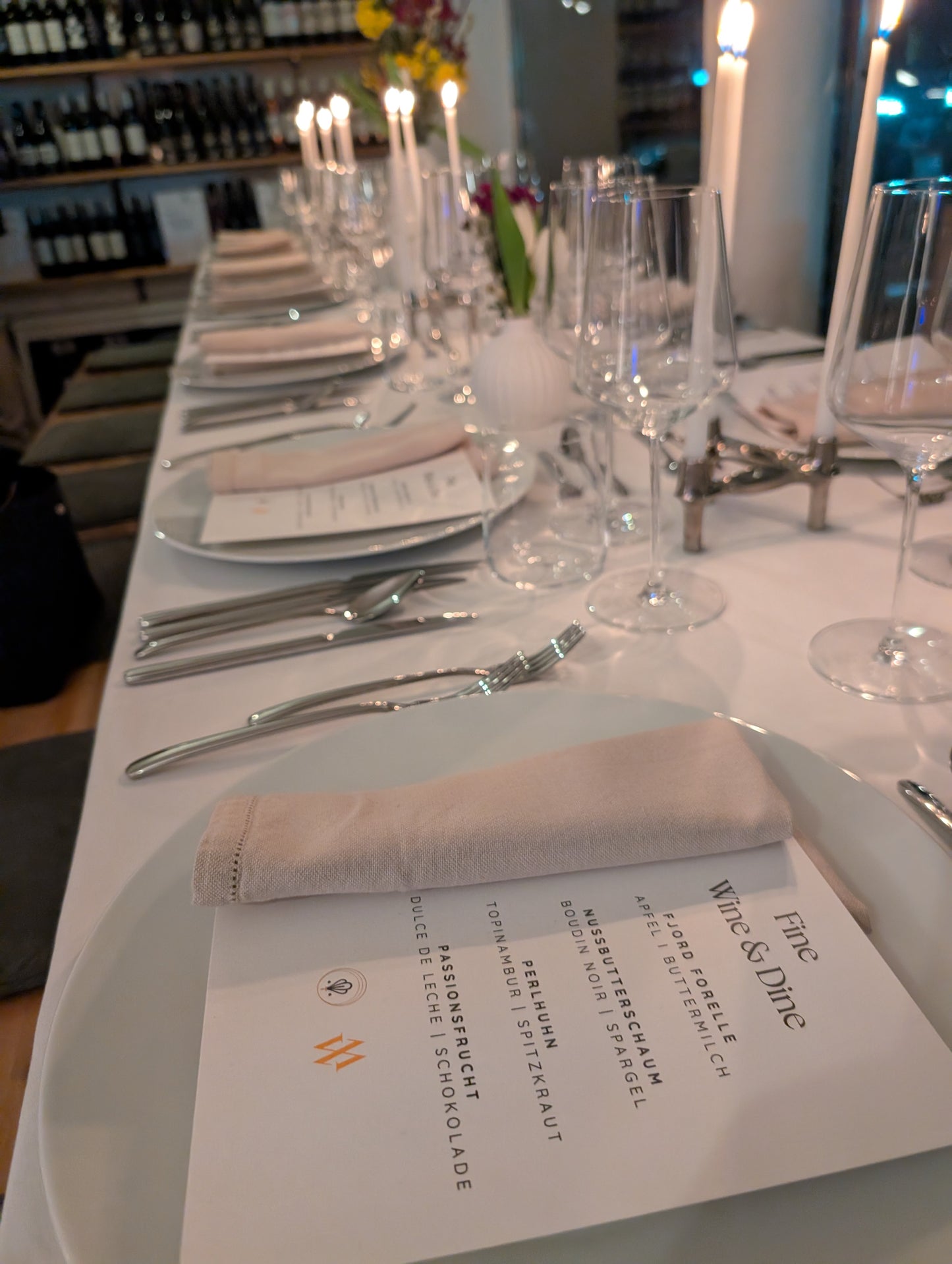 Fine Wine & Dine - Das Beste ist mir gerade gut genug