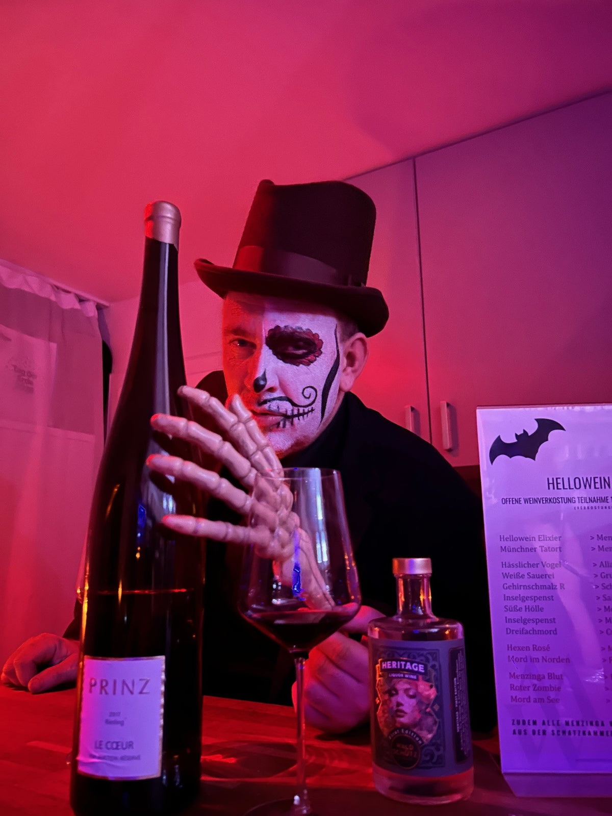 "HELLOWEIN TASTING" - Offene Weinverkostung - ein schauriger Genuss