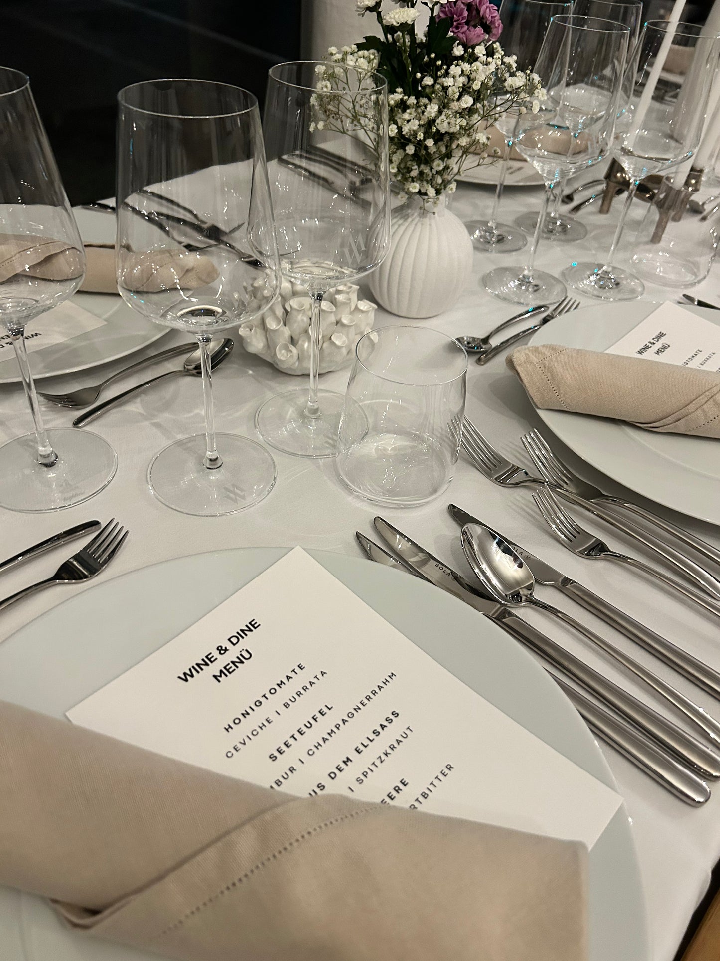 Fine Wine & Dine - Das Beste ist mir gerade gut genug