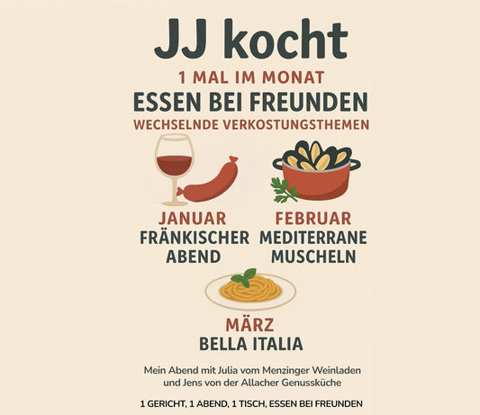 JJ kocht - 1 mal im Monat bleibt die Küche kalt